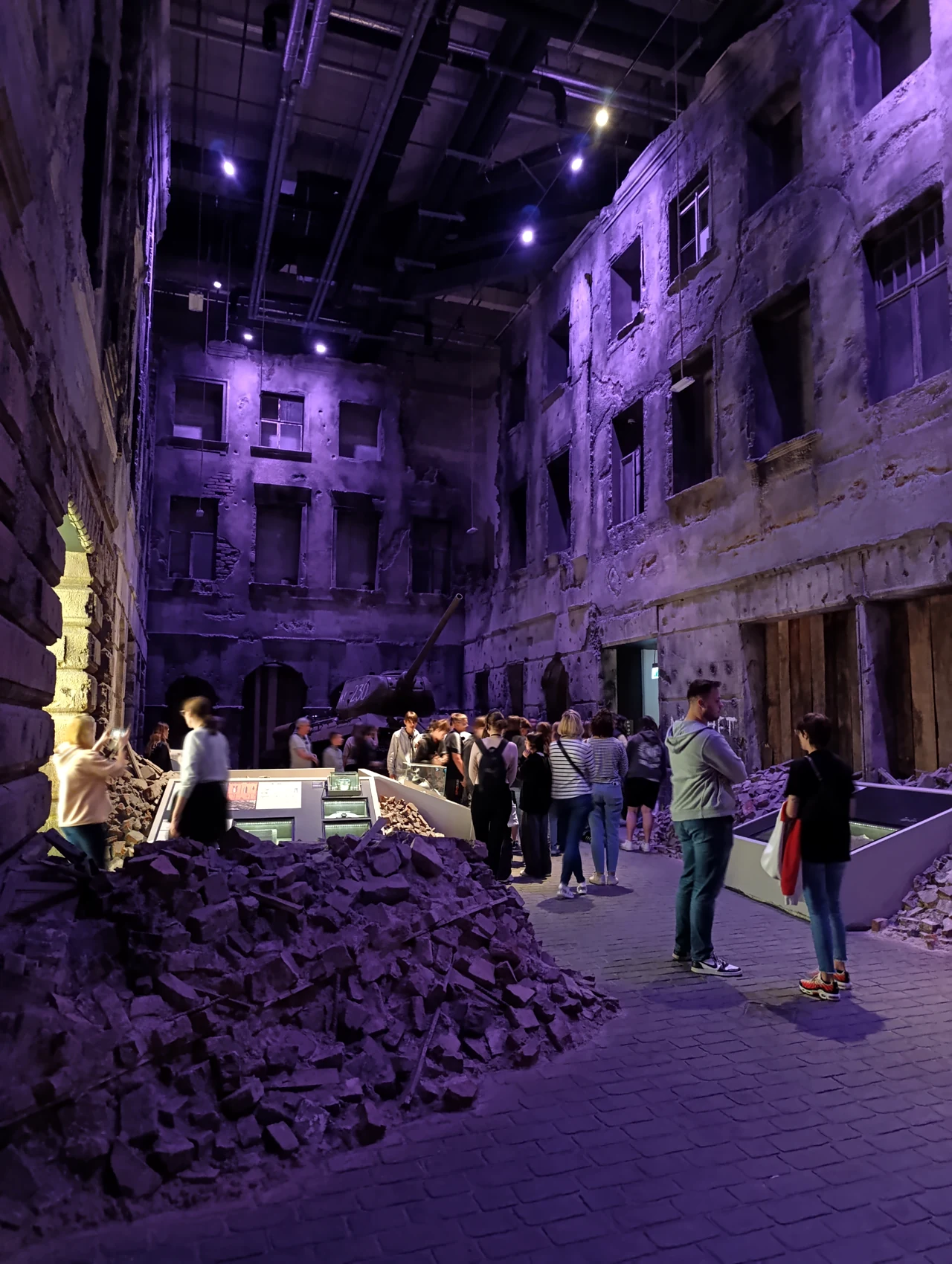 Gdańsk – historyczna ulica na wystawie Muzeum II Wojny Światowej